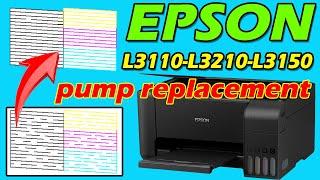 Epson Printer Pump replacement process II How To Change Epson Printer Pump