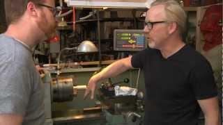 Inside Adam Savage's Cave: Metal Lathe with Digital Readout