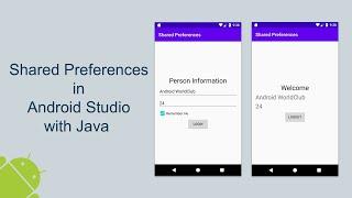 Shared Preferences in Android Studio with Java