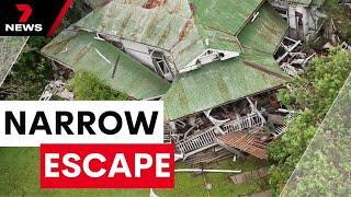 85-year-old woman survives after her home collapsed around her | 7NEWS