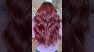 SHE IS ON FIREE️‍ #hair #hairdresser #hairstylist  #hairstyle #redhair #hairtransformation