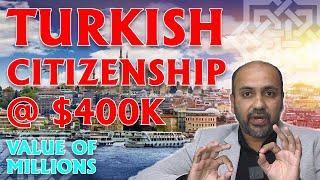 Why Turkish Citizenship by Investment of $400K is Worth More Than a Million Dollars #home #istanbul