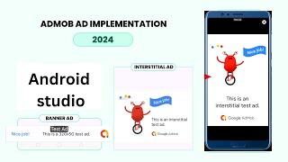 AdMob Ad Best implementation 2024 || Bannar Ads, InterstitialAd in Android Studio