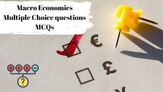 Macro Economics | Economics Multiple Choice Questions | MCQs | Key Points On All Concepts