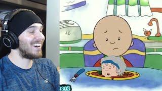 THAT'S NOT NICE! Reacting to YTP  - Caillou Eats His Grandma (Charmx reupload)