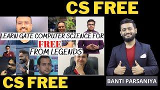 LEARN GATE COMPUTER SCIENCE FOR FREE | GATE CSE | RBR | VISHVADEEP GOTHI | ANKIT GOYAL | SACHIT JAIN