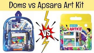 Doms Vs Apsara Art Kit!Detailed Review Video Honest Review Doms and Apsara Best Art kit Art Set