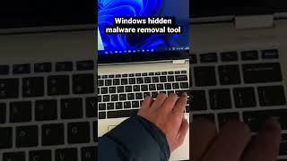 Windows has a hidden malware removal tool |  #shorts #trending #mrt #malware