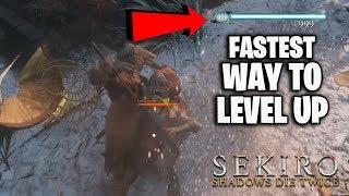 FASTEST Way To Level Up | Sekiro Shadows Die Twice - UNLIMITED XP FARMING (For Beginners)