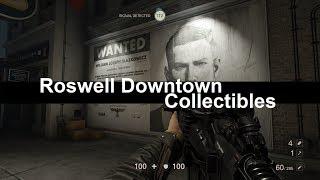 Wolfenstein 2 Collectibles - Roswell Downtown District