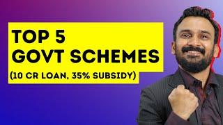 Top 5 Government Schemes in 2024 (For Start Ups and MSMEs)