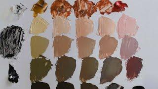 Mixing Skin Colors - The Zorn Palette - Painting