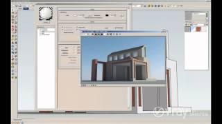 V-Ray for SketchUp - How to reduce the bluish color on white materials - tutorial