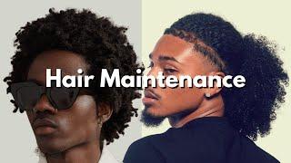 How to Grow Thicker & Healthier Hair (Black Men )