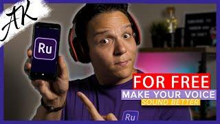 Premiere Rush Tutorial | How to make your voice sound better for FREE!
