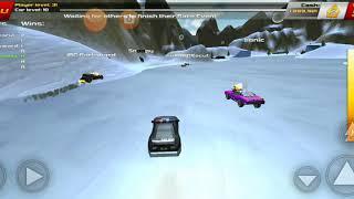 Crash drive2 JBC Parkward and Snoopy race in snow