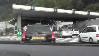 The Approach and Journey Through Mont Blanc Tunnel