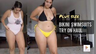 BIKINI  SWIMUITS TRY ON HAUL | PLUS SIZE TRY ON