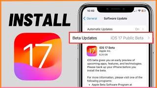 iOS 17 Public Beta Released - How To Install? (EASY!)