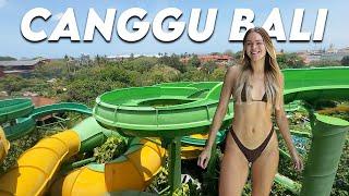 BALI TRAVEL VLOG  visiting the best waterpark in Asia, brunch spots & exploring Canggu