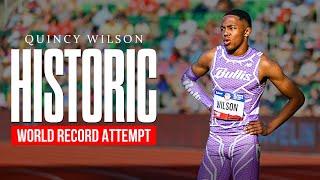 Quincy Wilson Stuns the World with Record-Breaking 400m Performance