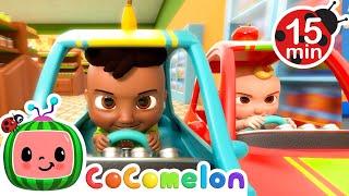 Cody & JJ's Shopping Cart Race | CoComelon - Cody Time | CoComelon Songs for Kids & Nursery Rhymes