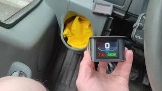 Бортовой компьютер P10 для obd разъема автомобиля. Как работает