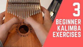 3 Beginner Kalimba Warm-Up Exercises - Kalimba Lesson Tutorial
