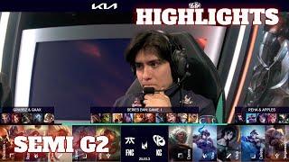 FNC vs KC - Game 2 Highlights | Semi Final LEC Winter 2025 Playoffs | Fnatic vs Karmine Corp G2