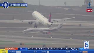 Investigation underway after near-collision at LAX