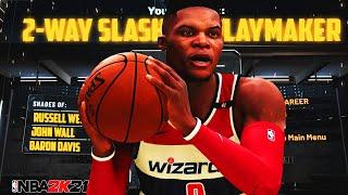 The BEST 2-Way Slashing Playmaker Builds In NBA 2K21 + REC Gameplay | 200 Subscriber Giveaway???