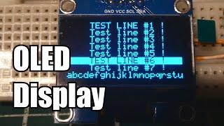 OLED Display Interface / SSD1306 / SH1106 / Flashforth