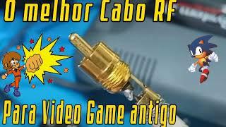 Cabo RF para Vídeo Game  Antigo ,O melhor ! #mastersystem#caboRF#SegaMegadrive#