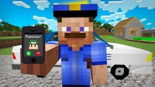 Я СПРЯТАЛСЯ В ТЕЛЕФОНЕ ОТ ПОЛИЦИИ В МАЙНКРАФТ | Риколит Minecraft