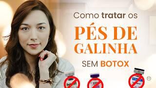 Veja como TRATAR os PÉS DE GALINHA, além da TOXINA BOTULÍNICA