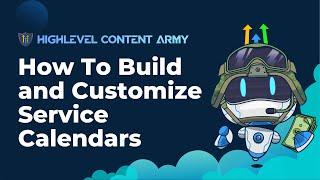 How To Build and Customize Service Calendars