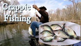 Crappie Fishing and Game Warden Encounter