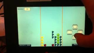 Some games coded in UniLogic, running on UniStream PLC - Tetris Example