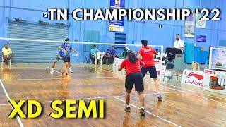 SEMIFINALS - BADMINTON MIXED DOUBLES | TAMILNADU STATE SENIOR BADMINTON CHAMPIONSHIP 2022 | MADURAI