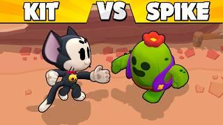 KIT vs SPIKE ⭐ Brawl Stars