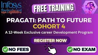 Infosys Springboard FREE Training Program 2025 | Pragati: Path to Future Cohort 4 | Register Process