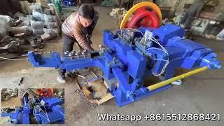 How to use China automatic wire nail making machine? Factory price