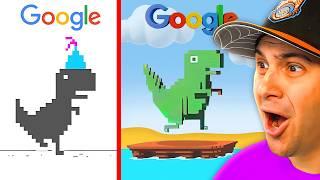 Chrome Dino Game but UPGRADED!