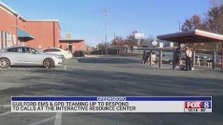 Guilford County EMS partners with Greensboro agencies to respond to Interactive resource Center call