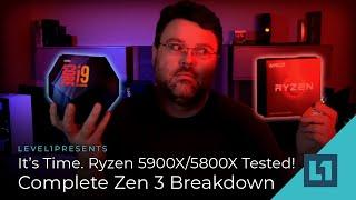 It's Time. Ryzen 5900X/5800X Tested! - Complete Zen 3 Breakdown