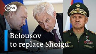 What's behind Putin's replacement of defense minister Shoigu? | DW News