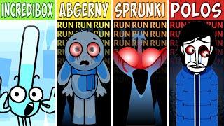 COOL AS ICE | Incredibox VS Abgerny VS Sprunki VS Polos | Normal VS Horror