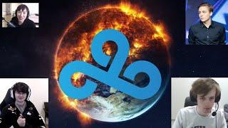 Streamers and Pros react to LS being released from Cloud 9