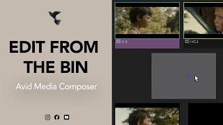 EDIT FROM THE BIN - TUTOTIPS AVID MEDIA COMPOSER