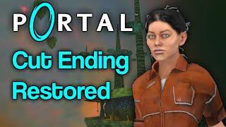 Portal 1 Cut Content - Xen Ending / Chell in Xen